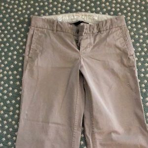 J Crew broken in boyfriend khaki